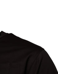 Dolce & Gabbana Dark Brown Logo Cotton Crew Neck T-shirt - IT48 | M - T-Shirts
