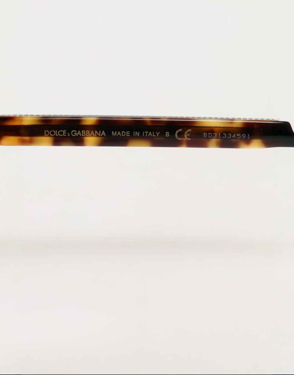 Dolce & Gabbana Dark Brown Tortoise Shell Pilot Frame Sunglasses - Sunglasses