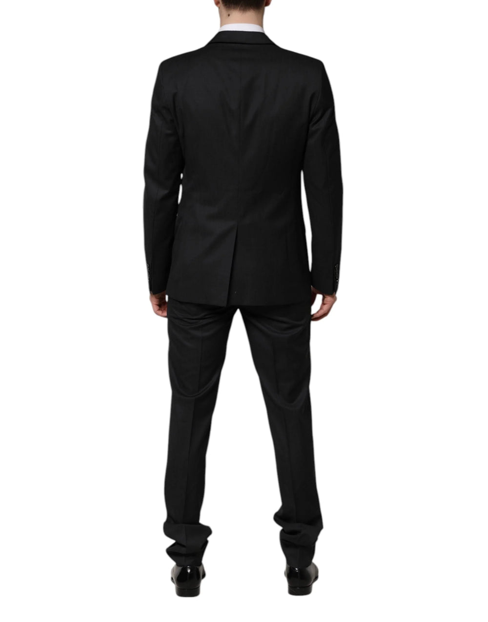 Dolce & Gabbana Dark Gray MARTINI 2 Pc Single Breasted Suit - IT48 | M - Suits