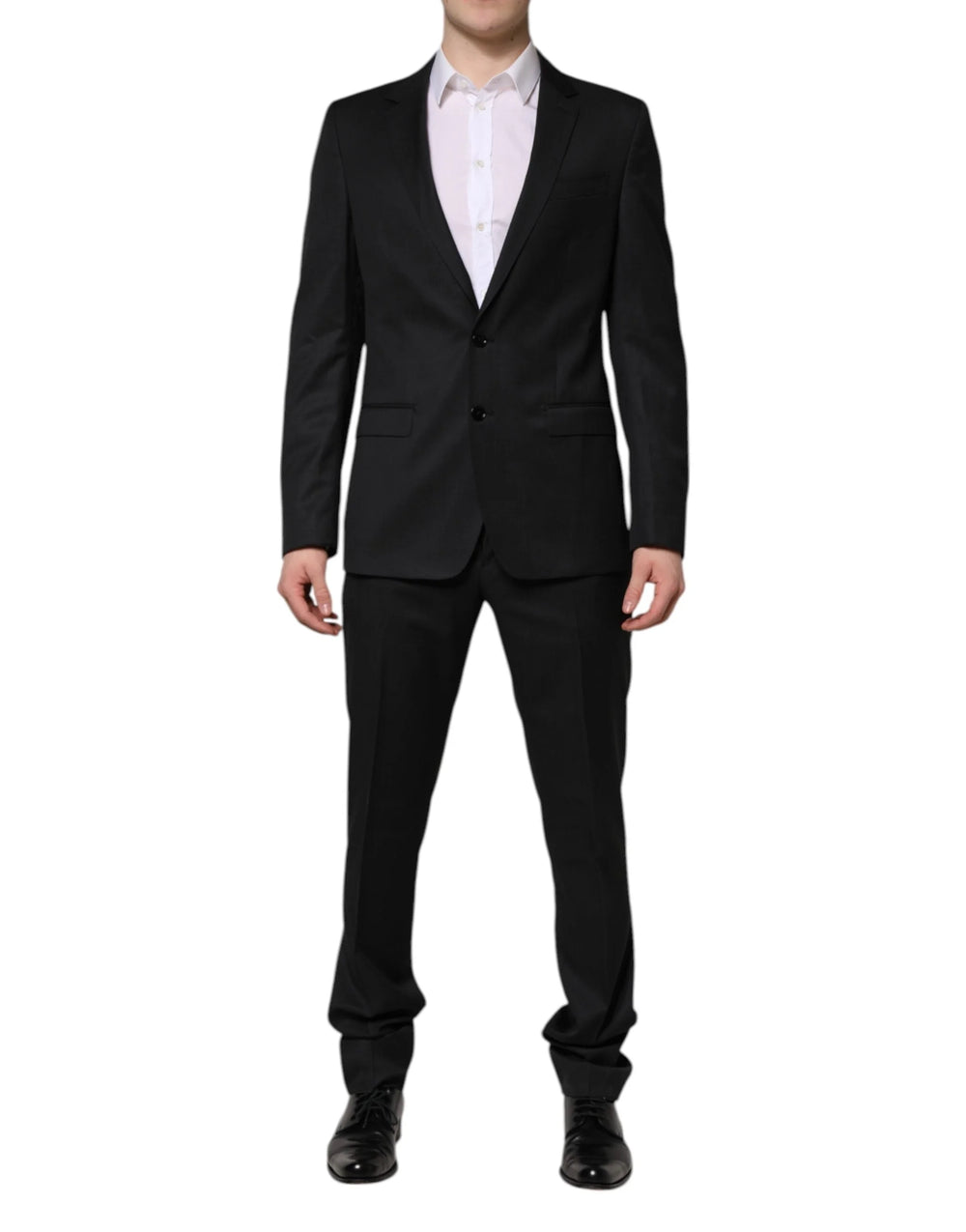 Dolce & Gabbana Dark Gray MARTINI 2 Pc Single Breasted Suit - IT48 | M - Suits