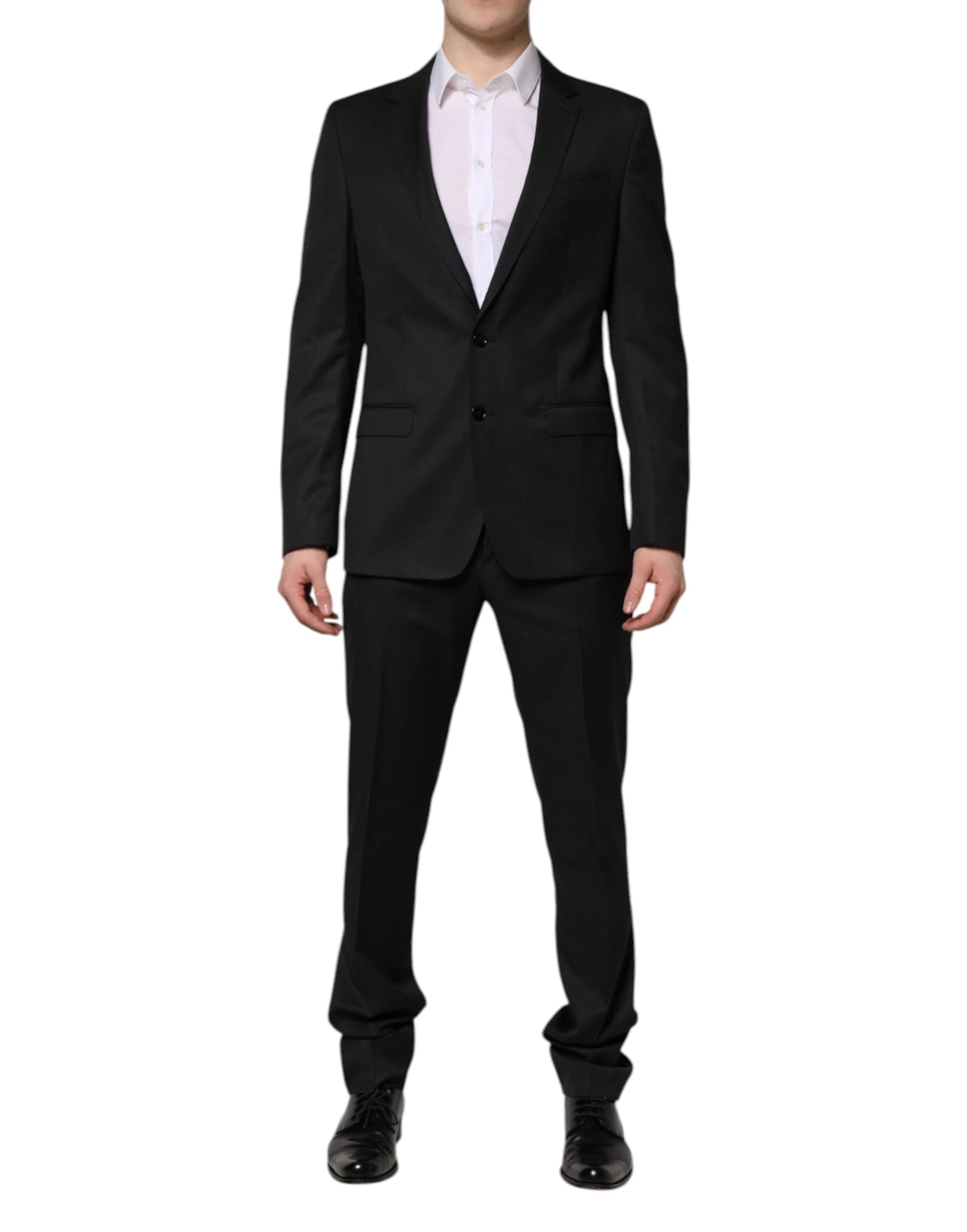 Dolce & Gabbana Dark Gray MARTINI 2 Pc Single Breasted Suit - IT48 | M - Suits