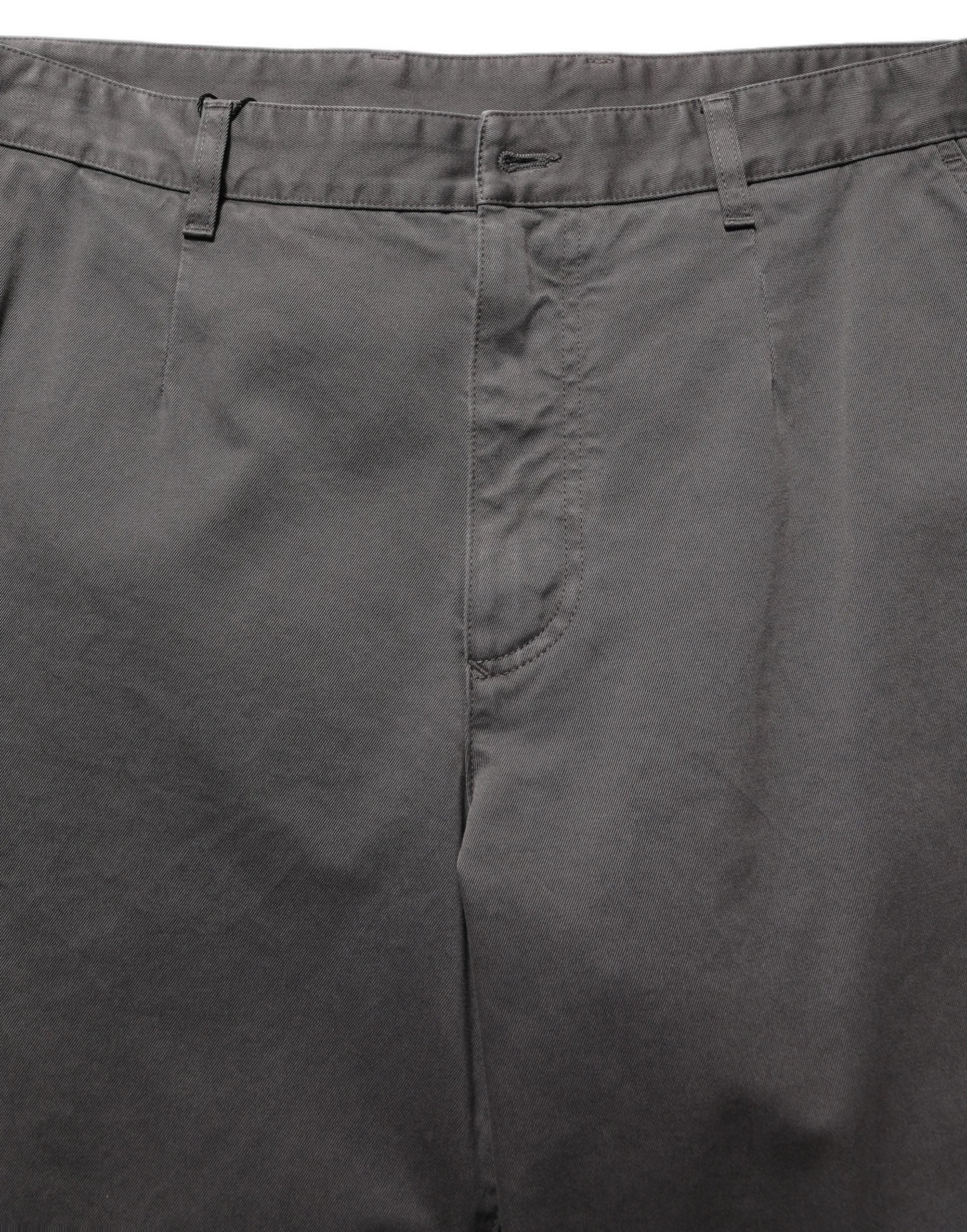 Dolce & Gabbana Dark Gray MidWaist Straight Men Trouser Pants - IT54 | XL