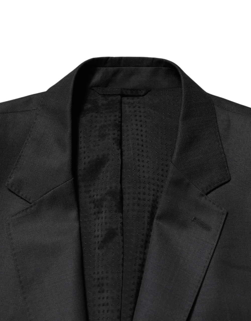 Dolce & Gabbana Dark Gray Wool Single Breasted 2 Piece Suit - IT52 | XL