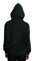 Dolce & Gabbana Dark Green Crown Embroidery Hoodie - IT38|XS - Hoodies