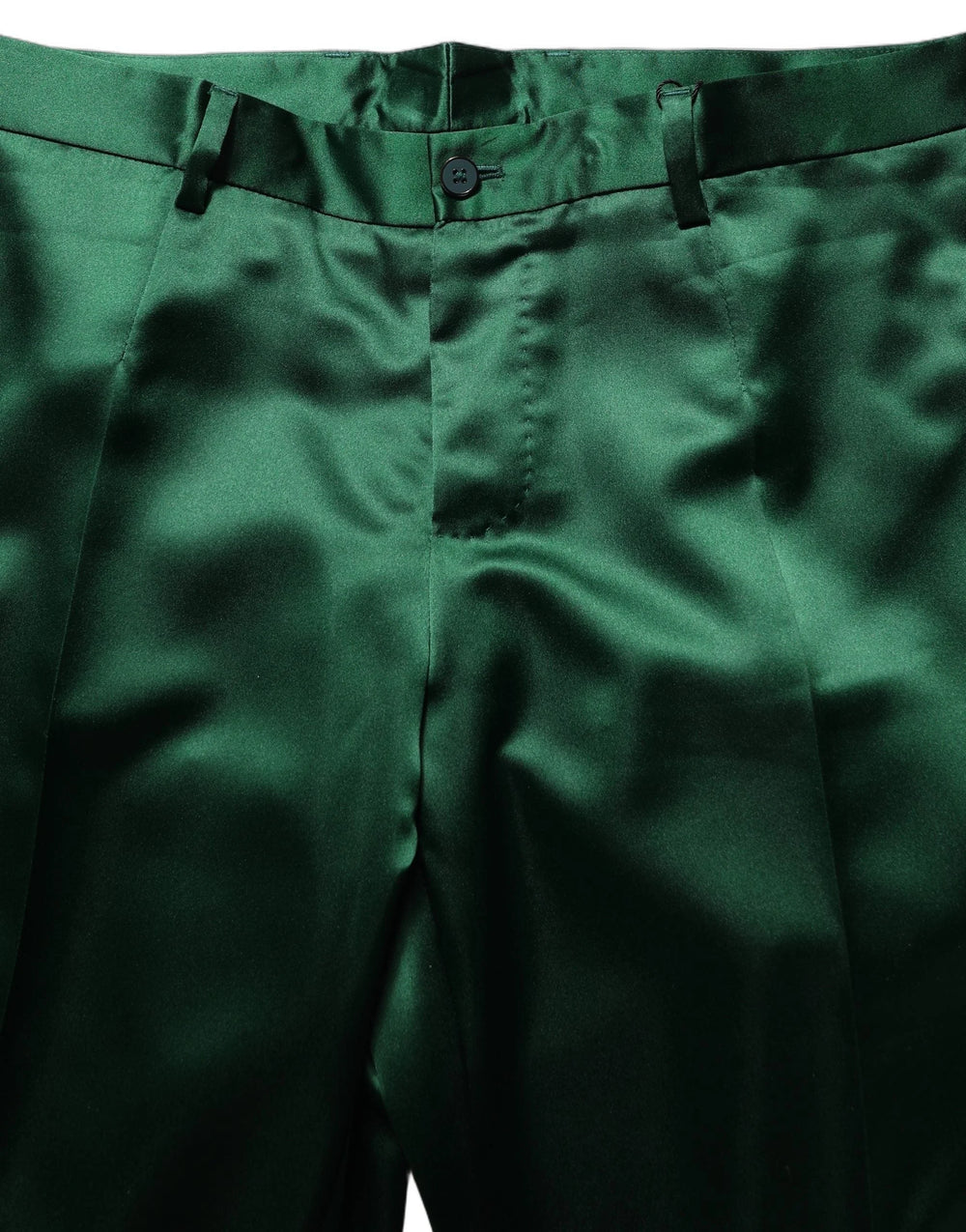 Dolce & Gabbana Dark Green Tapered Leg Dress Trouser Pants - IT50 | L