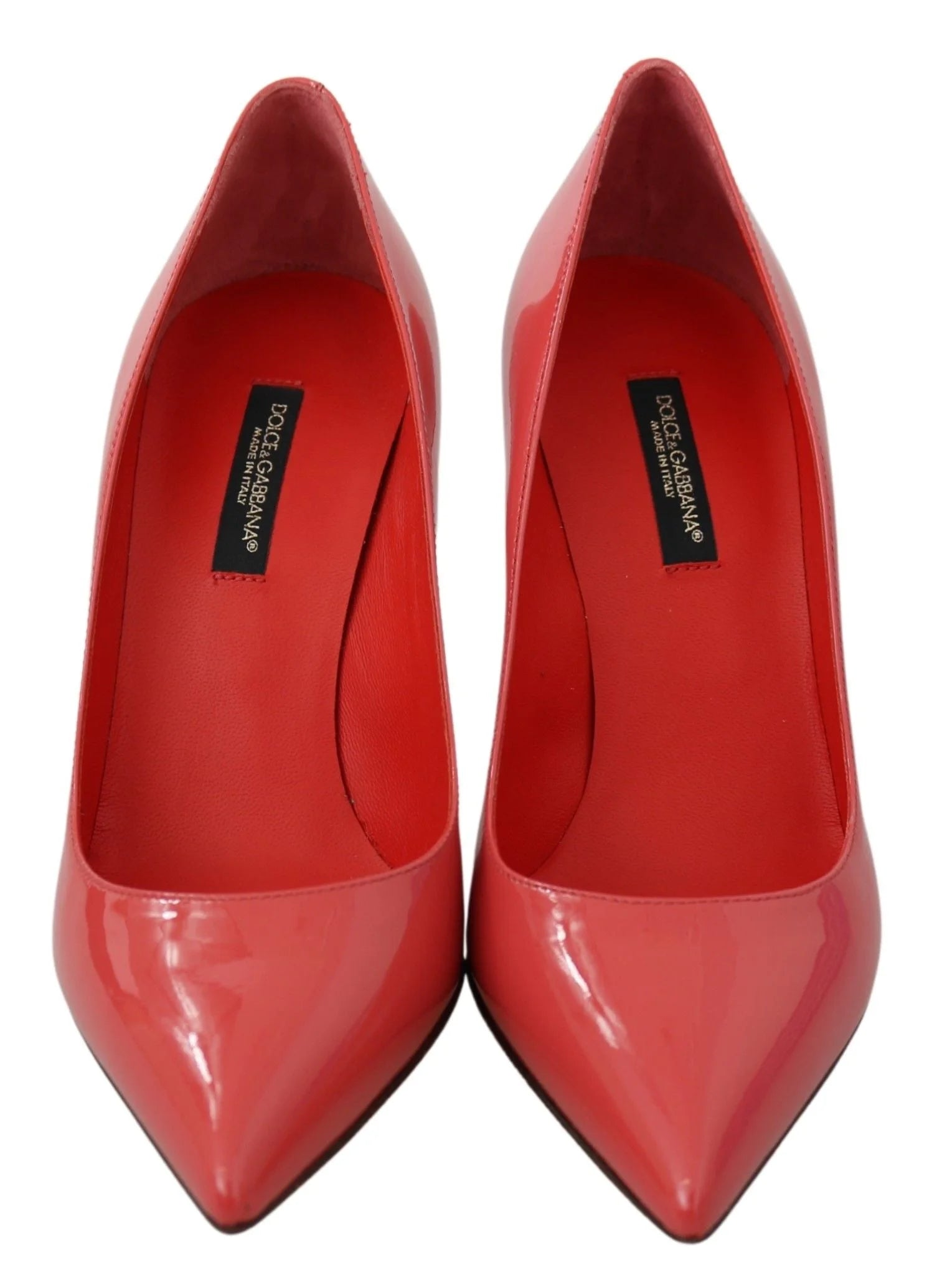 Dolce & Gabbana Dark Pink Patent Leather Heels Pumps - EU35/US4.5 - Heels