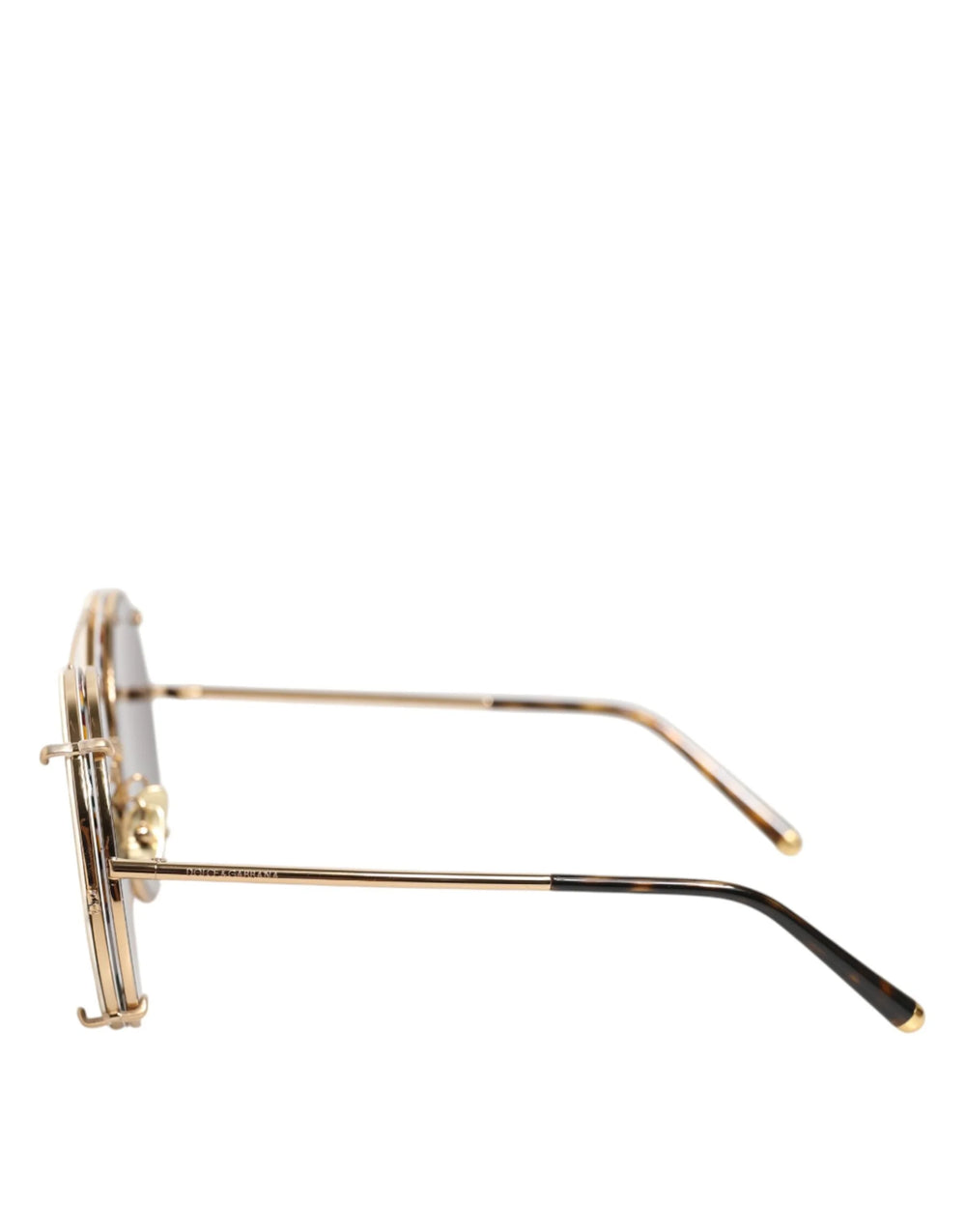 Dolce & Gabbana DG2198 Brown Leopard Print Gradient Round Sunglasses - Sunglasses