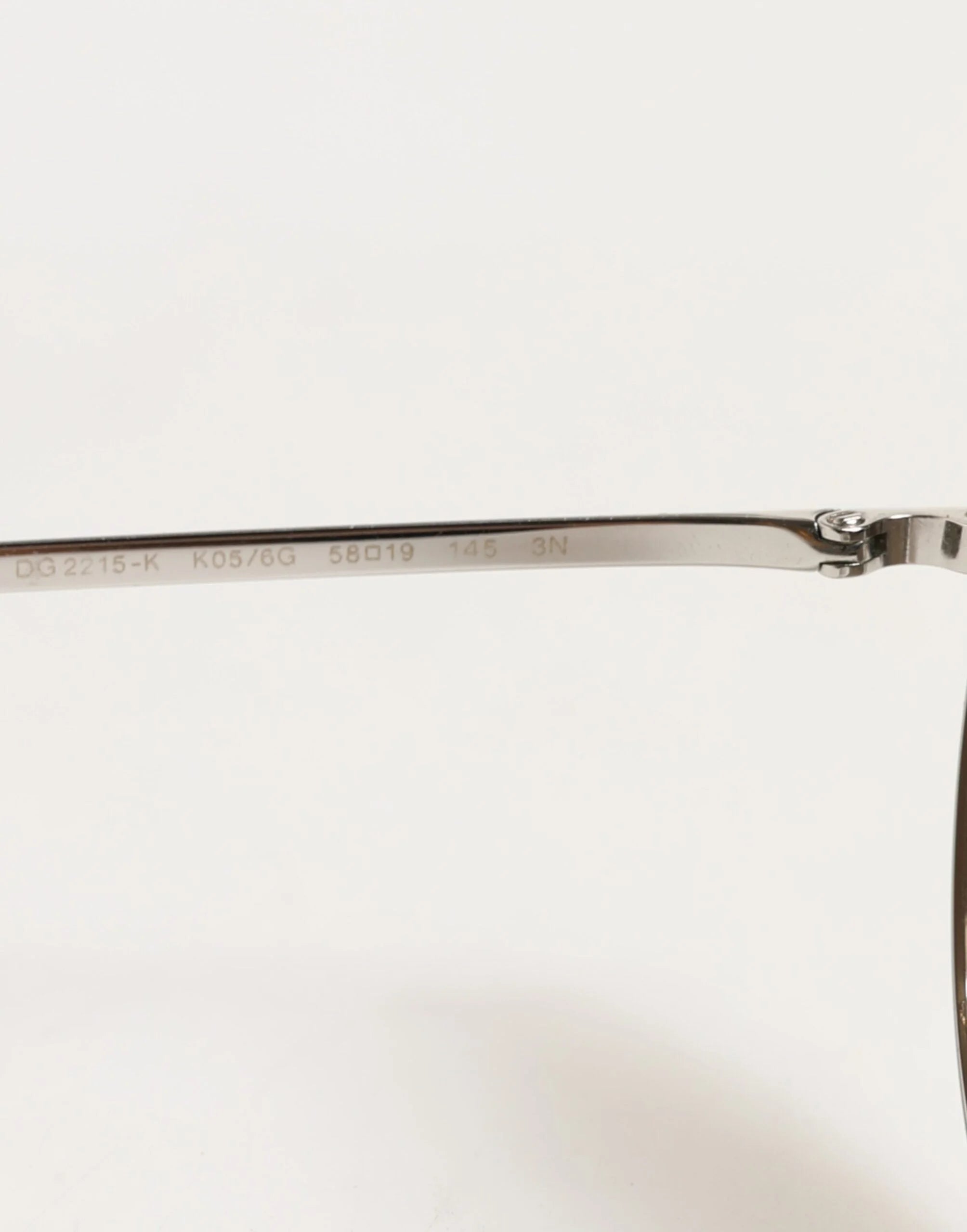 Dolce & Gabbana DG2215K Silver Metal Round Shades Eyewear Sunglasses - Sunglasses