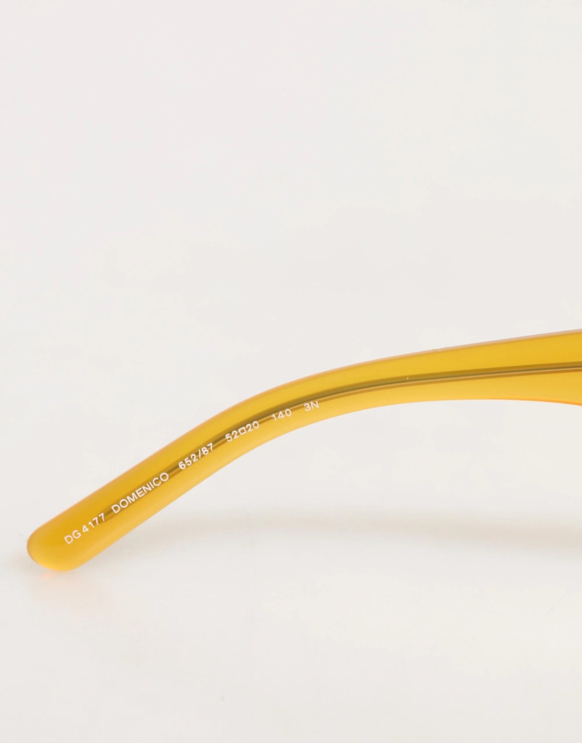 Dolce & Gabbana DG4177 Honey Acetate Black Tinted Lenses Sunglasses - Sunglasses