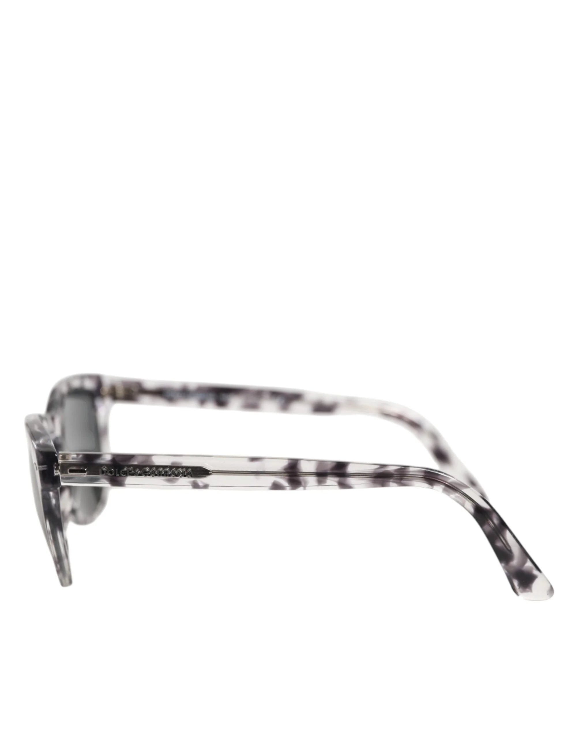 Dolce & Gabbana DG4254 Havana Clear Black Tinted Lenses Sunglasses - Sunglasses