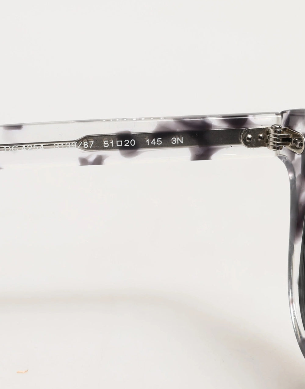 Dolce & Gabbana DG4254 Havana Clear Black Tinted Lenses Sunglasses - Sunglasses