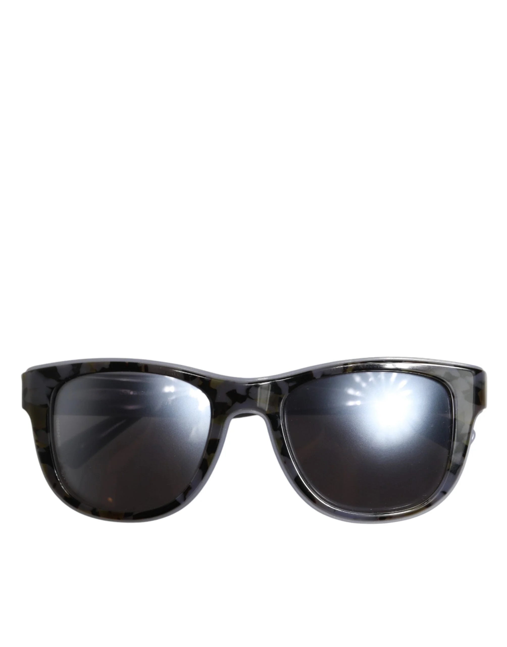 Dolce & Gabbana DG4284F Gray Tortoiseshell Blue Acetate Shades Sunglasses - Sunglasses