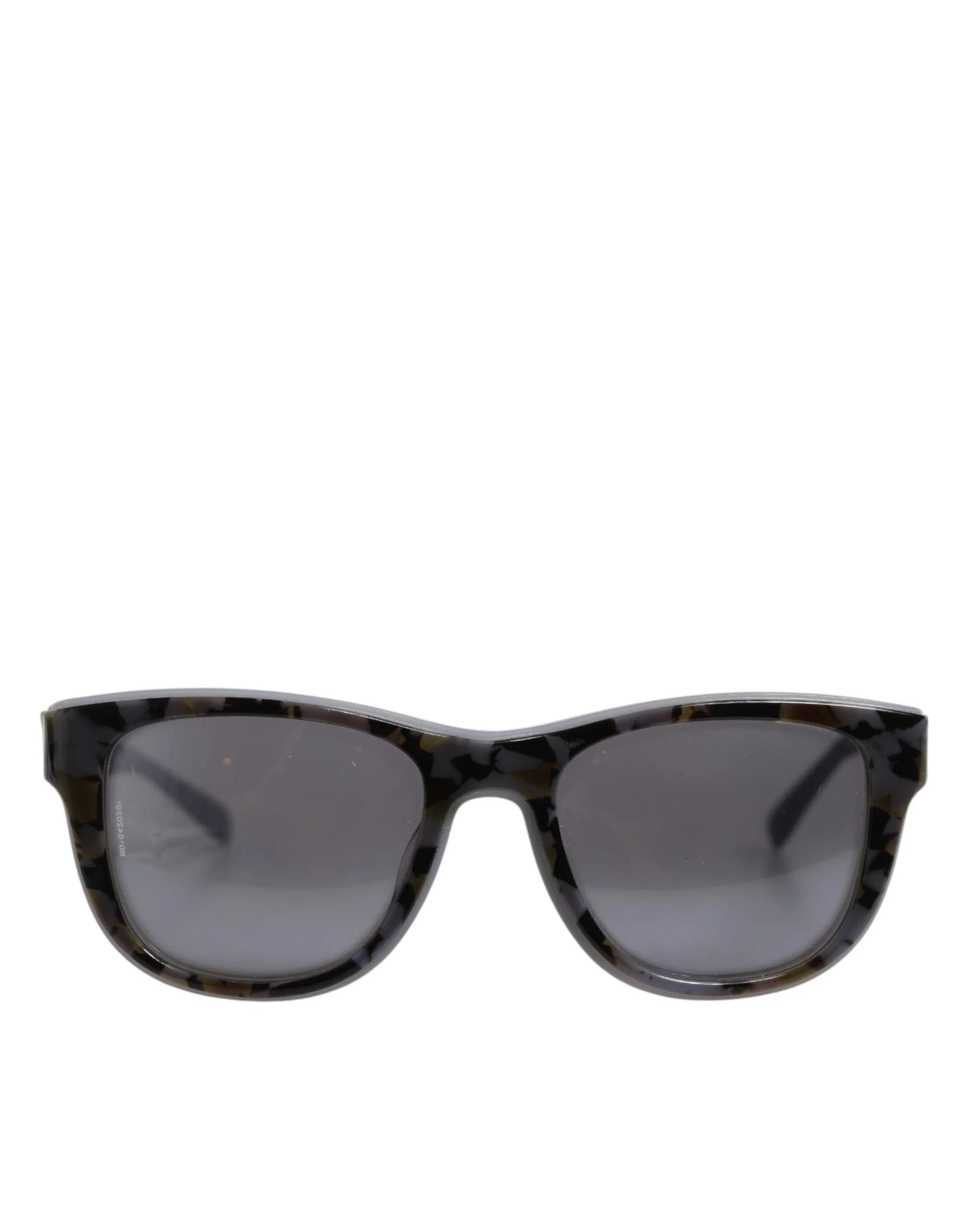 Dolce & Gabbana DG4284F Gray Tortoiseshell Blue Acetate Shades Sunglasses - Sunglasses