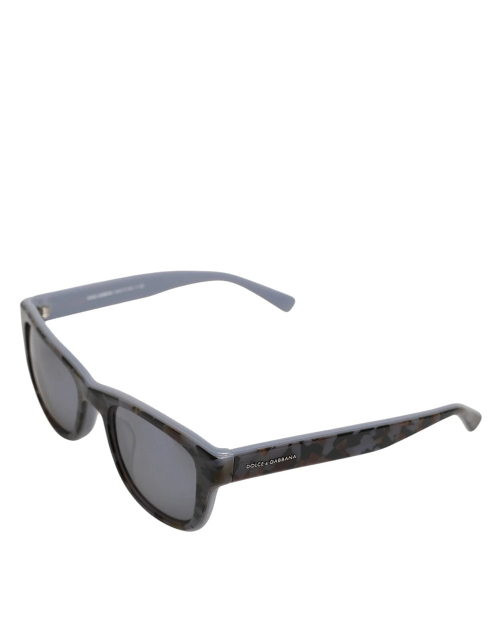 Dolce & Gabbana DG4284F Gray Tortoiseshell Blue Acetate Shades Sunglasses - Sunglasses