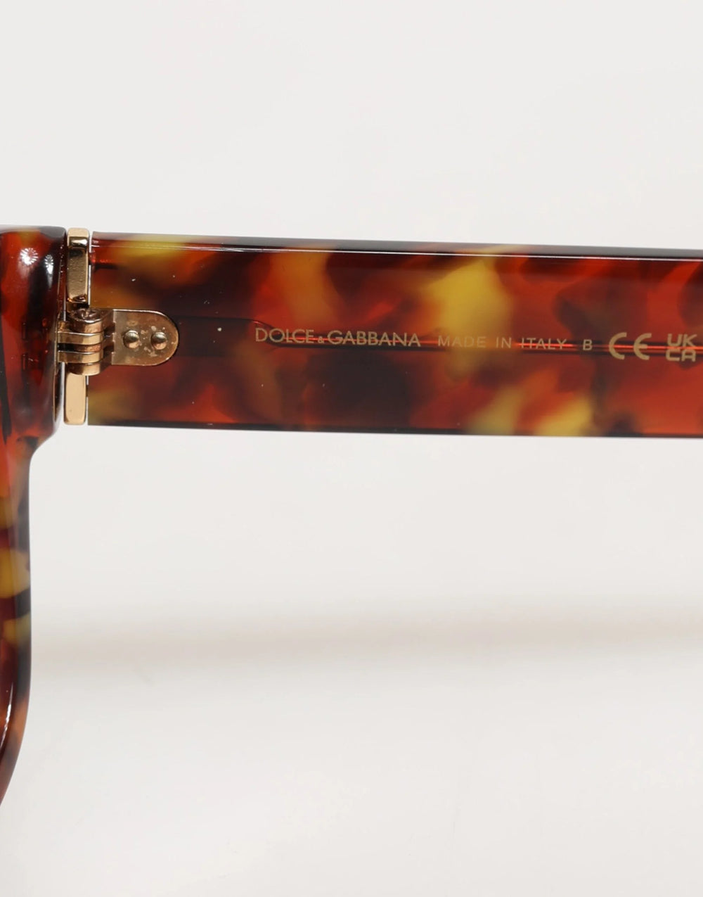 Dolce & Gabbana DG4338F Brown Havana Full Rim Round Lenses Sunglasses - Sunglasses