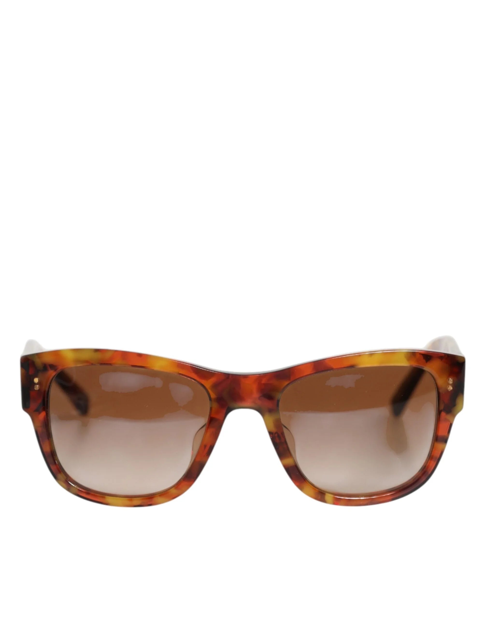 Dolce & Gabbana DG4338F Brown Havana Full Rim Round Lenses Sunglasses - Sunglasses