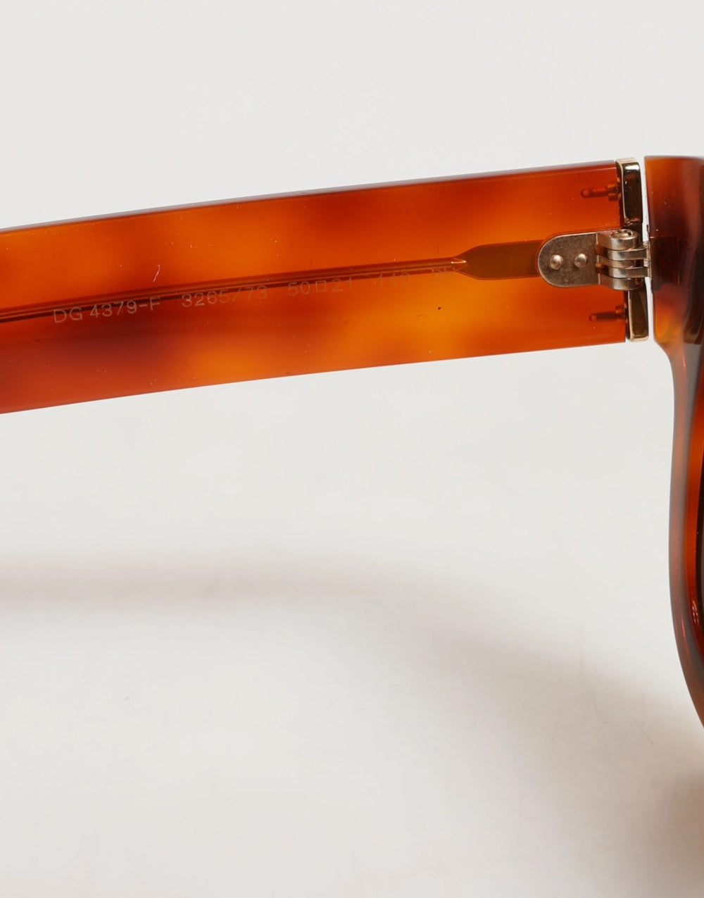 Dolce & Gabbana DG4391 Green Brown Acetate Square Frame Unisex Sunglasses - Sunglasses