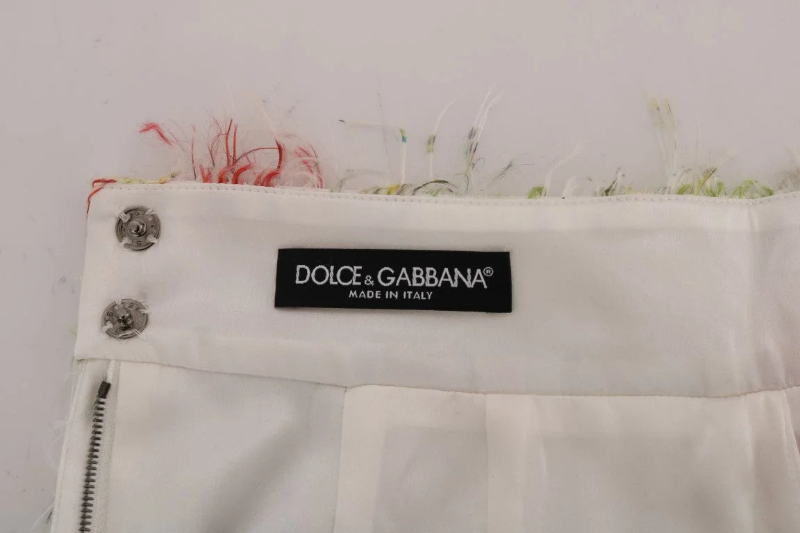 Dolce & Gabbana Floral Patterned Pencil Straight Skirt - Skirts