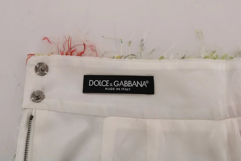 Dolce & Gabbana Floral Patterned Pencil Straight Skirt - Skirts