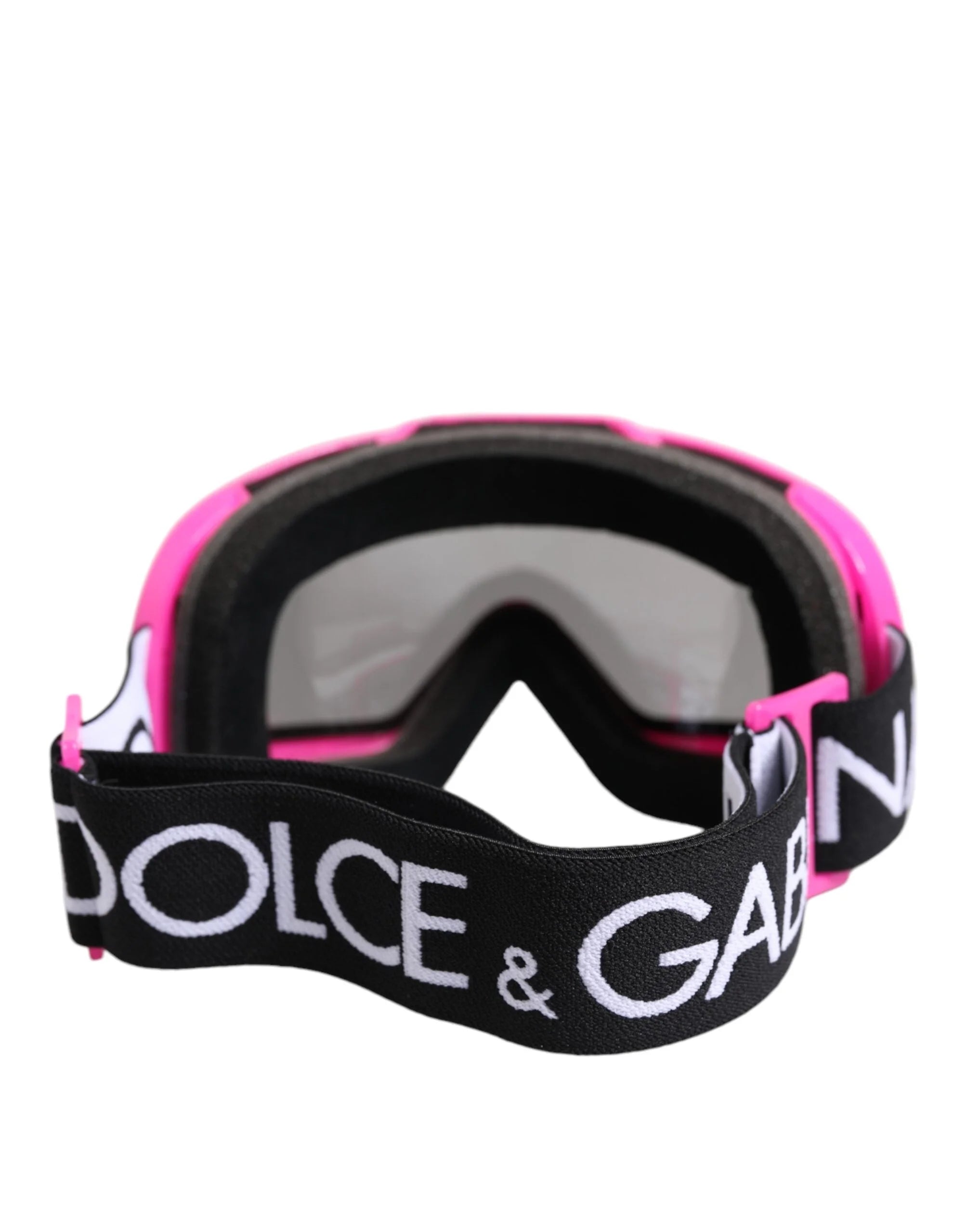 Dolce & Gabbana Fuchsia Pink Logo Ski Goggles DG6182 Mask Sunglasses - Sunglasses