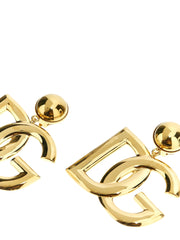 Dolce & Gabbana Guld Acetat-øreringe - One Size