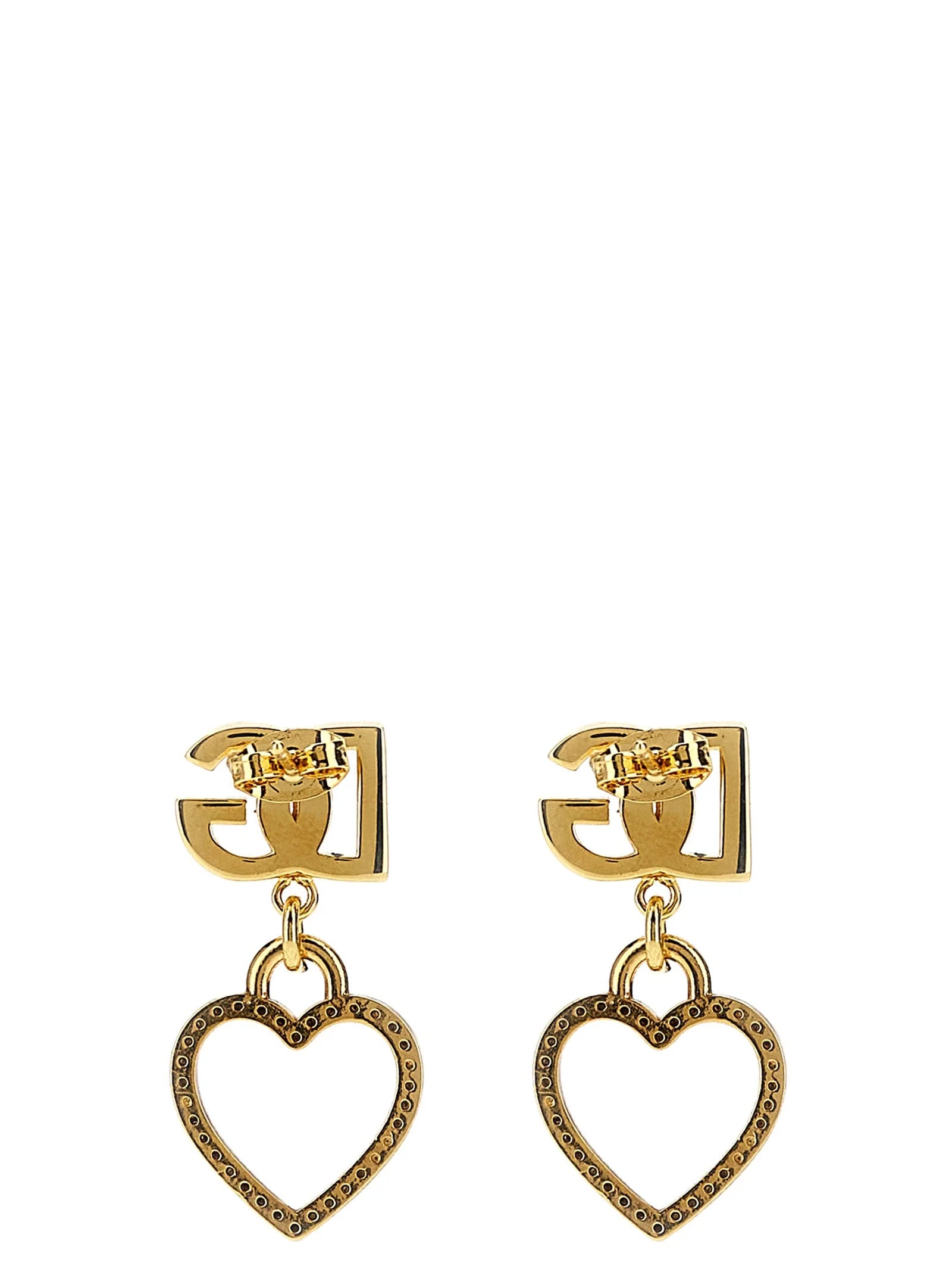 Dolce & Gabbana Gold Brass Earrings - One Size