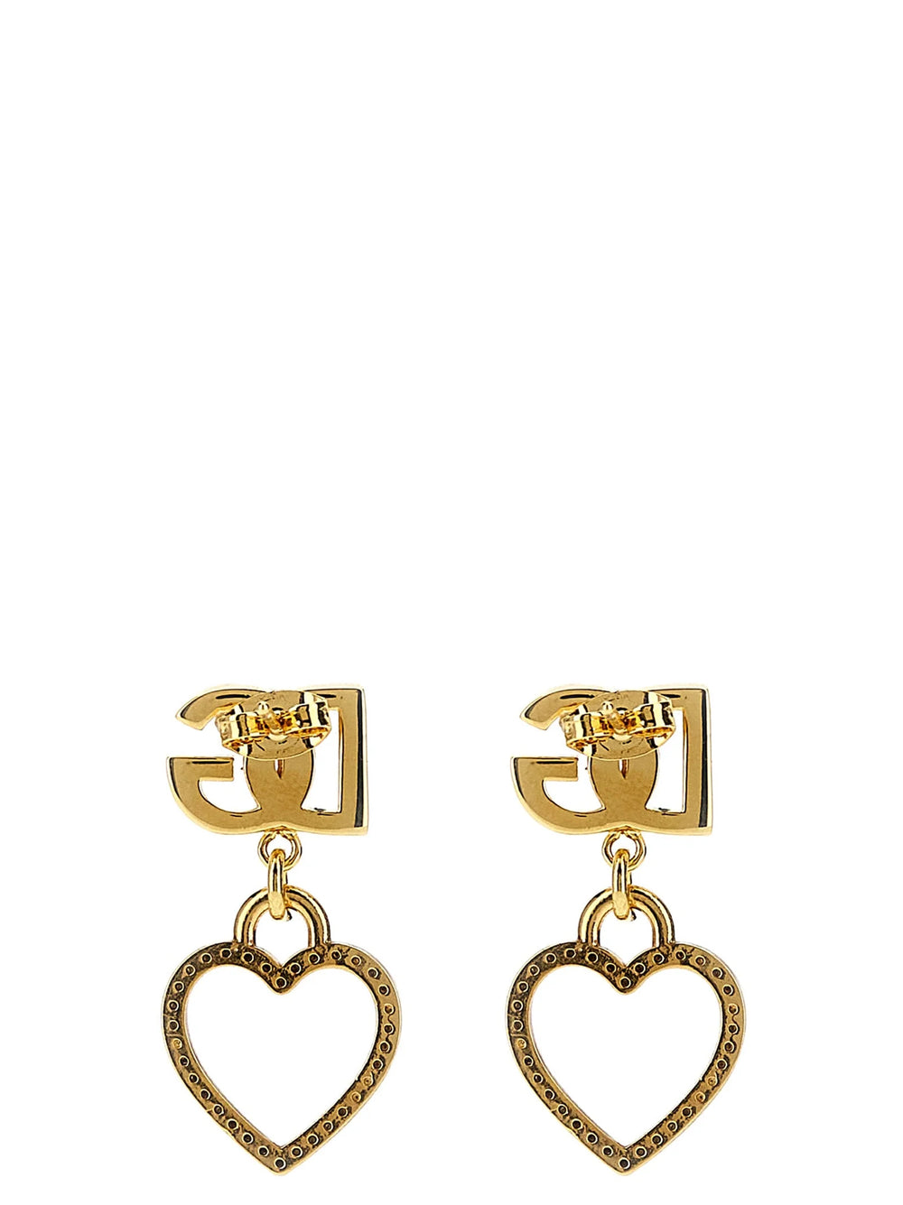 Dolce & Gabbana Gold Brass Earrings - One Size