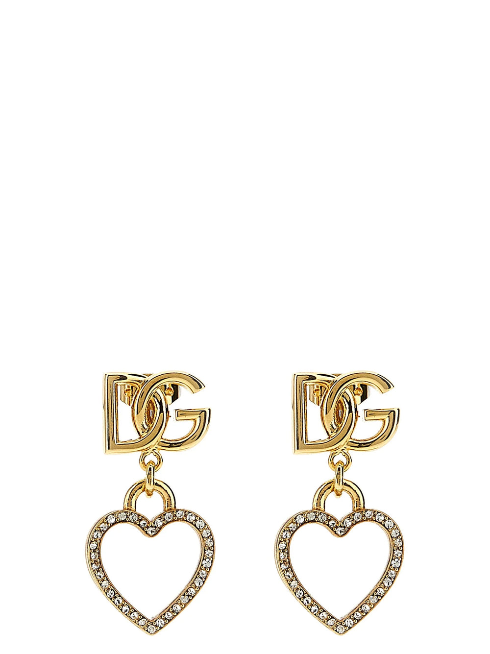Dolce & Gabbana Gold Brass Earrings - One Size