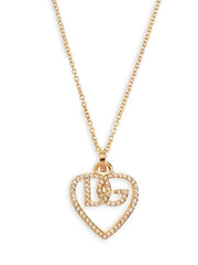 Dolce & Gabbana Goldfarbene Messingkette - Einheitsgröße