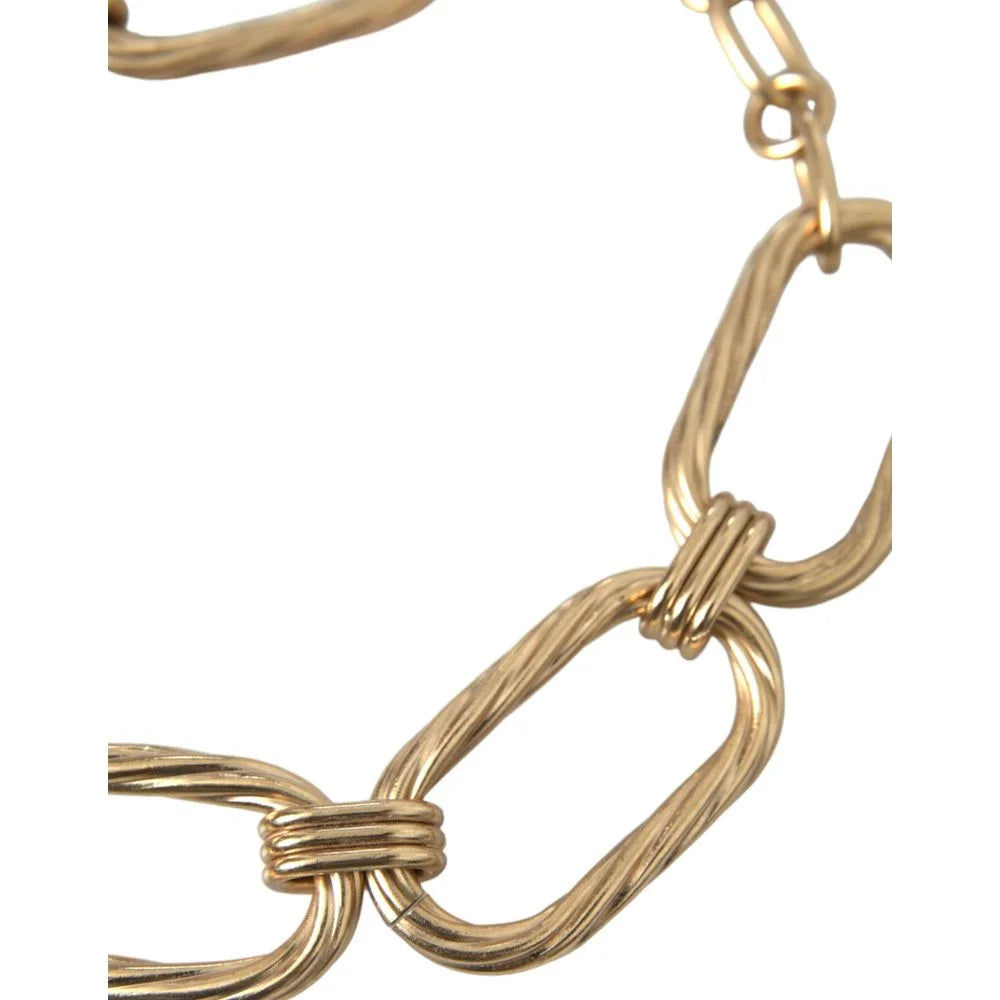 Dolce & Gabbana Gold Brass Necklace - One Size - Necklaces