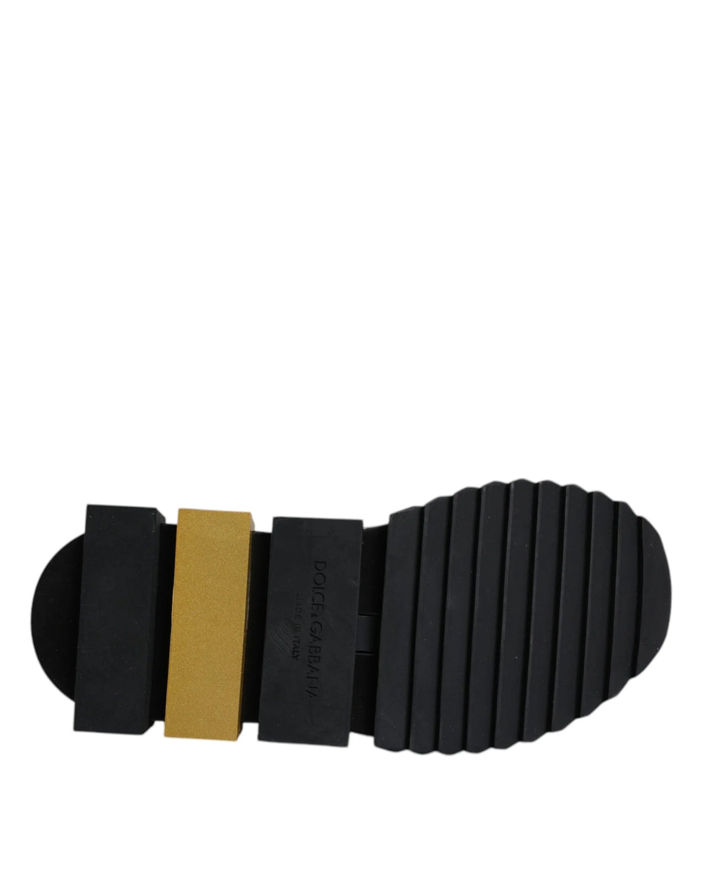 Dolce & Gabbana Gold Glitter Leopard Sorrento Sneakers Shoes - Sneakers