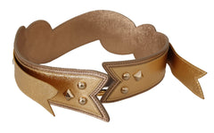 Dolce & Gabbana Gold Leather LOVE Patch Bag Shoulder Strap - Handbag & Wallet Accessories