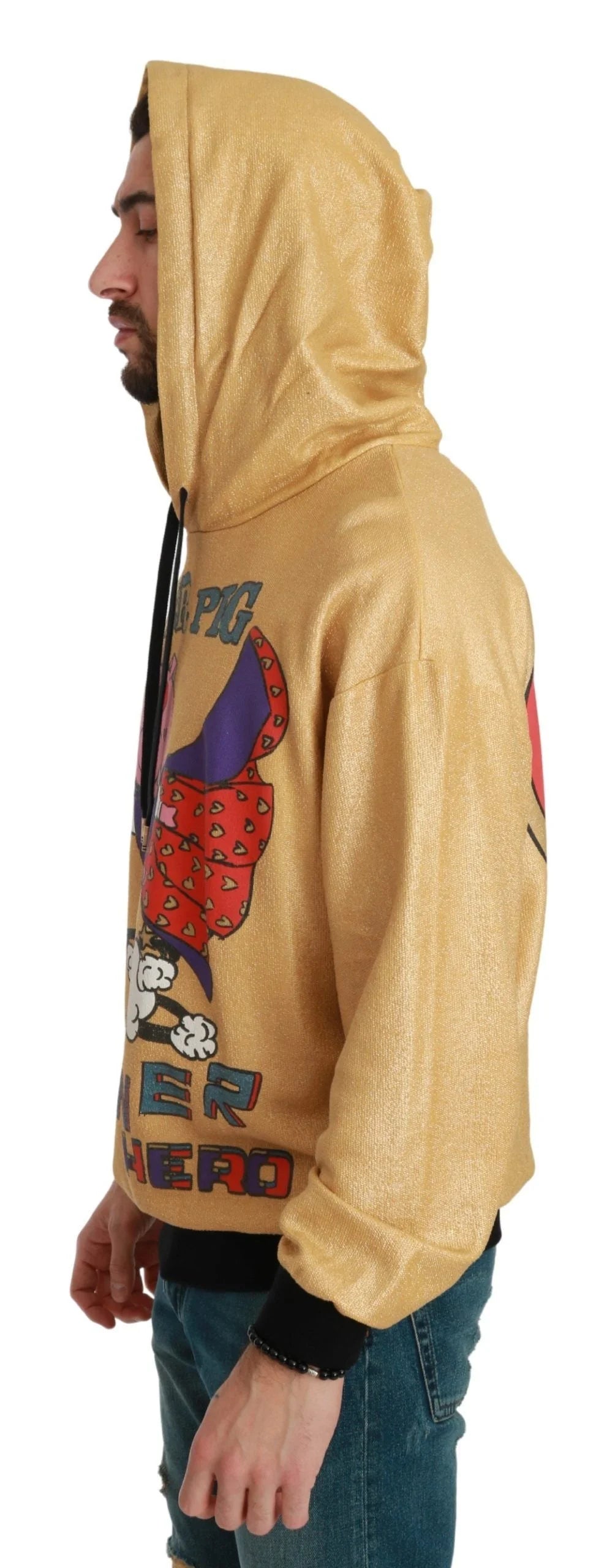 Dolce & Gabbana Gold Pig of the Year Hooded Sweater - Hoodies