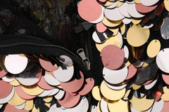 Dolce & Gabbana Gold Sequined Peplum High Waist Skirt - IT38|XS - Skirts