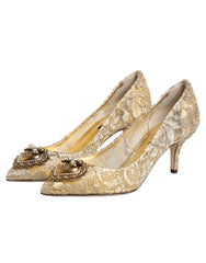 Dolce & Gabbana kuld Taormina pits DEVOTION Pumbad Kingad