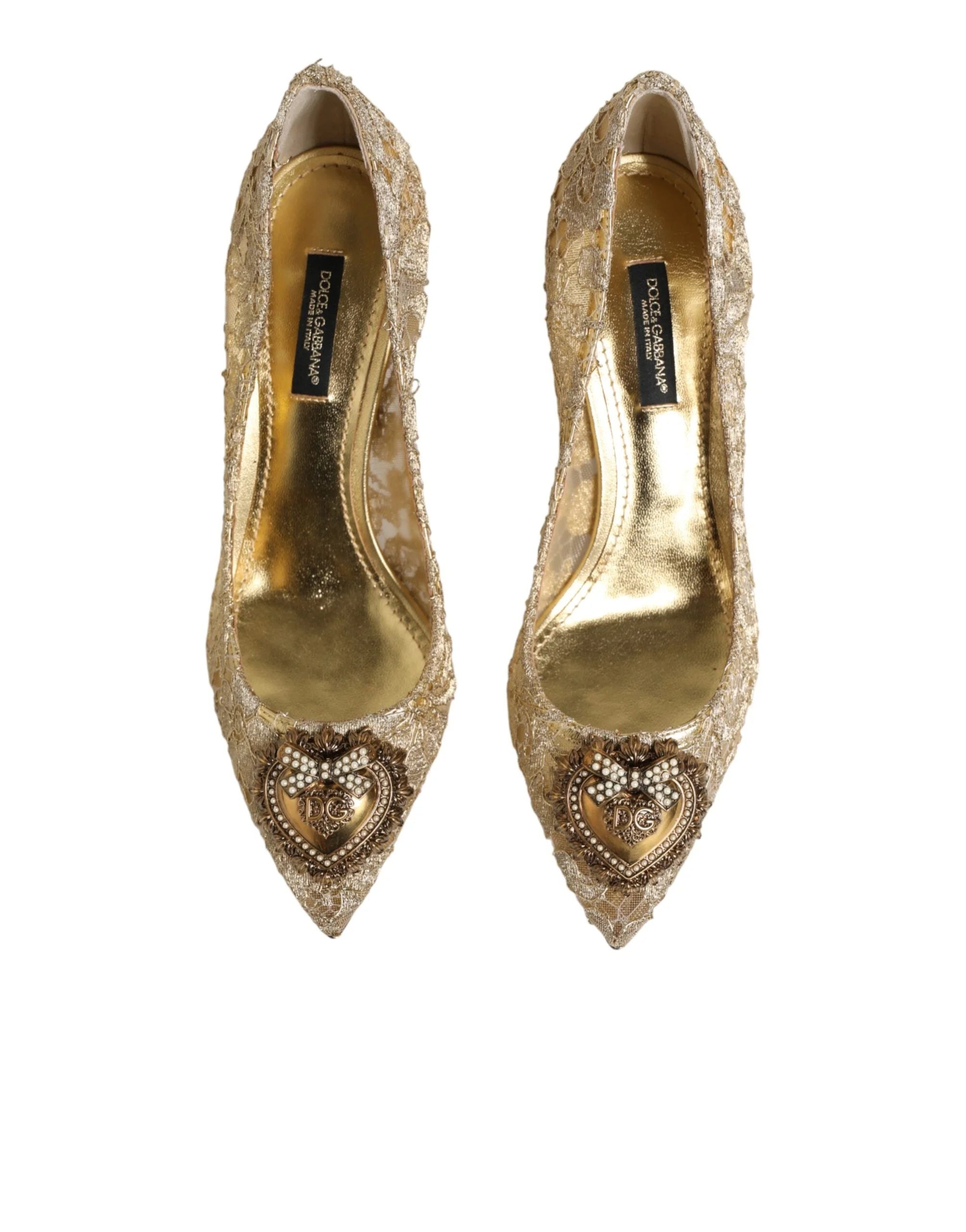 Dolce & Gabbana kuld Taormina pits DEVOTION Pumbad Kingad