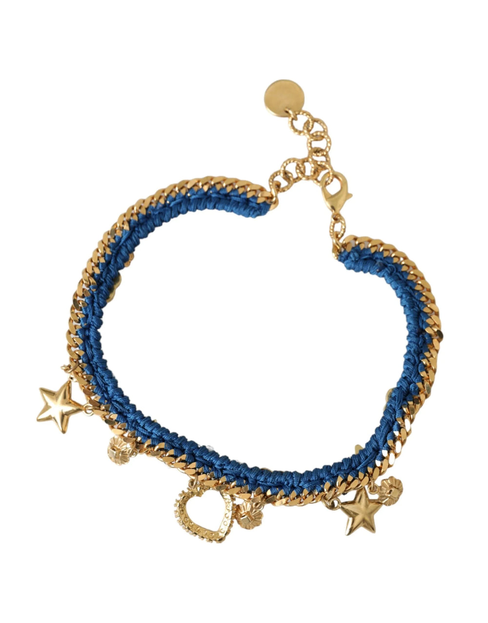 Dolce & Gabbana Gold Tone Brass Chain Iam The Star Bracelet - Bracelets