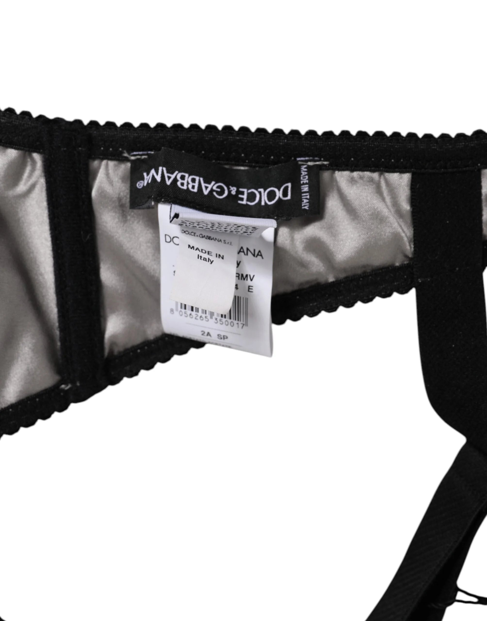 Dolce & Gabbana Gray Acetate Stretch Balconcino Bra Underwear - IT2 | S - Bras