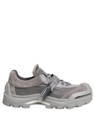 Zapatillas deportivas para hombre Dolce & Gabbana, cuero Airmaster panelado, gris - EU44/US11