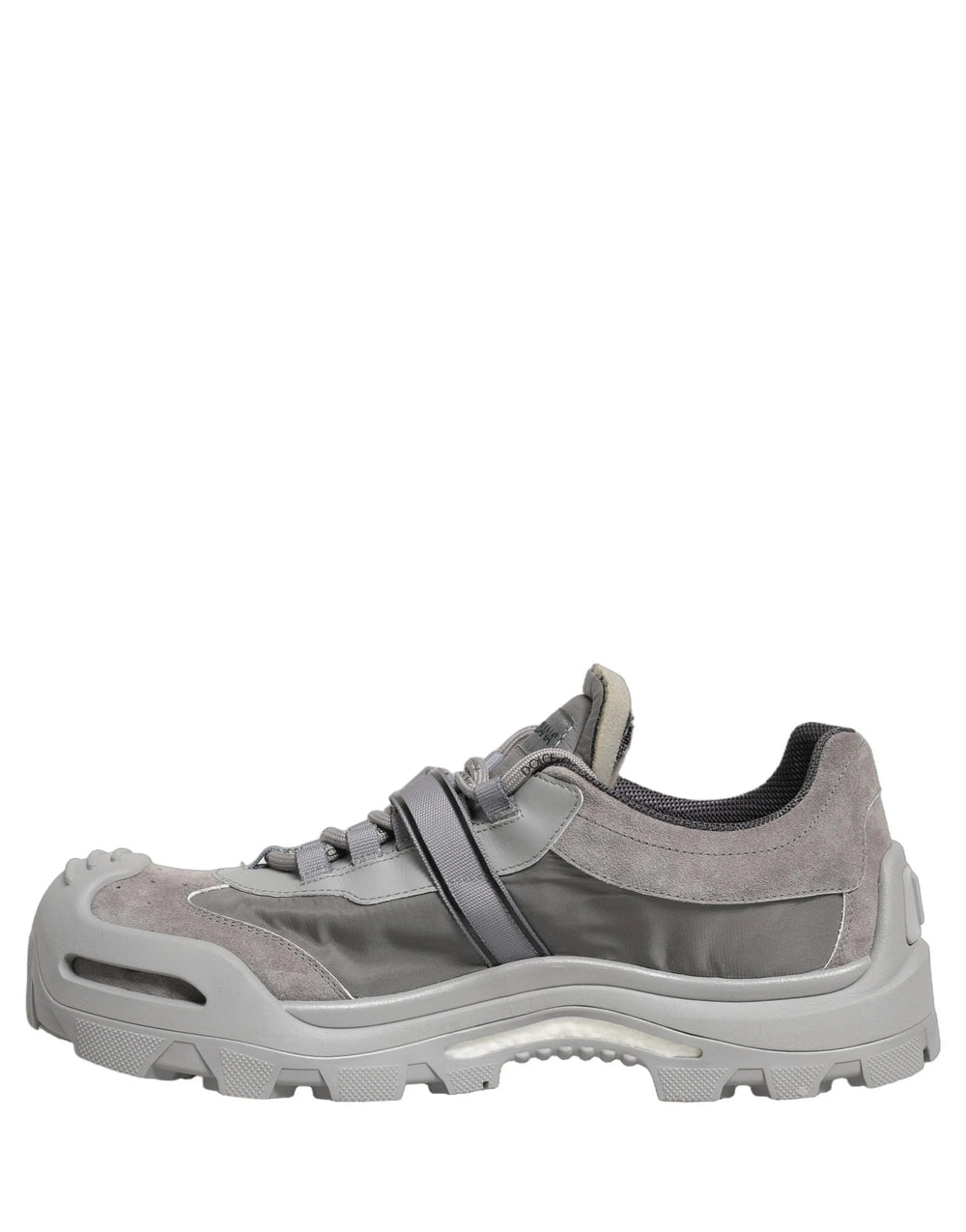 Zapatillas deportivas para hombre Dolce & Gabbana, cuero Airmaster panelado, gris - EU44/US11