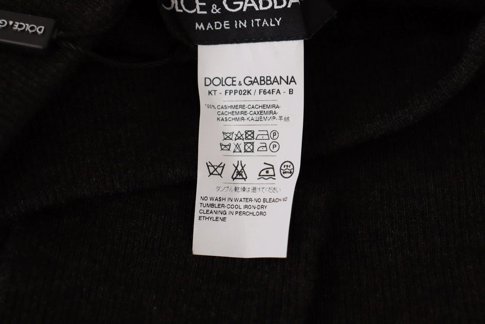 Dolce & Gabbana Gray Cashmere Tights Stocking Pantyhose Socks - Hosiery