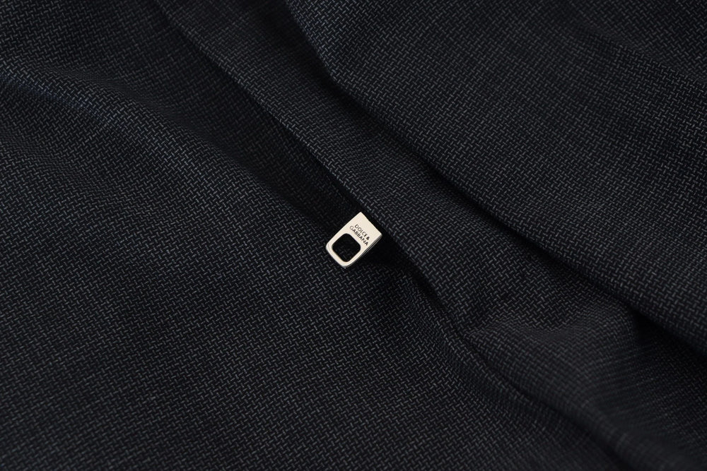 Dolce & Gabbana Gray Checked Cargo Trousers Stretch Pants - Cargo Pants