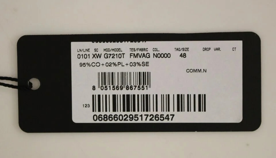 Dolce & Gabbana Gray Cotton Blend Logo Vest Gilet Weste - IT48 | M - Vests