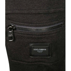 Dolce & Gabbana Gray Cotton Cargo Pants