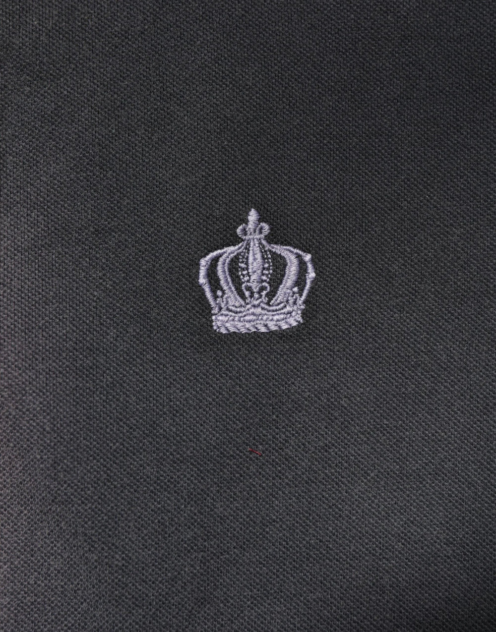 Dolce & Gabbana Gray Cotton Crown Collared Men Polo T-shirt - IT50 | L - Polos