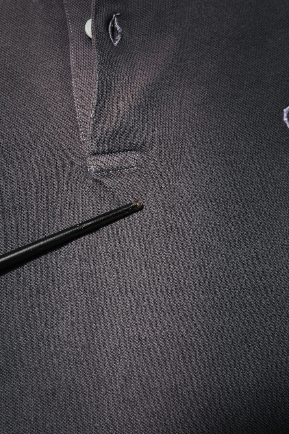 Dolce & Gabbana Gray Cotton Crown Collared Men Polo T-shirt - IT50 | L - Polos