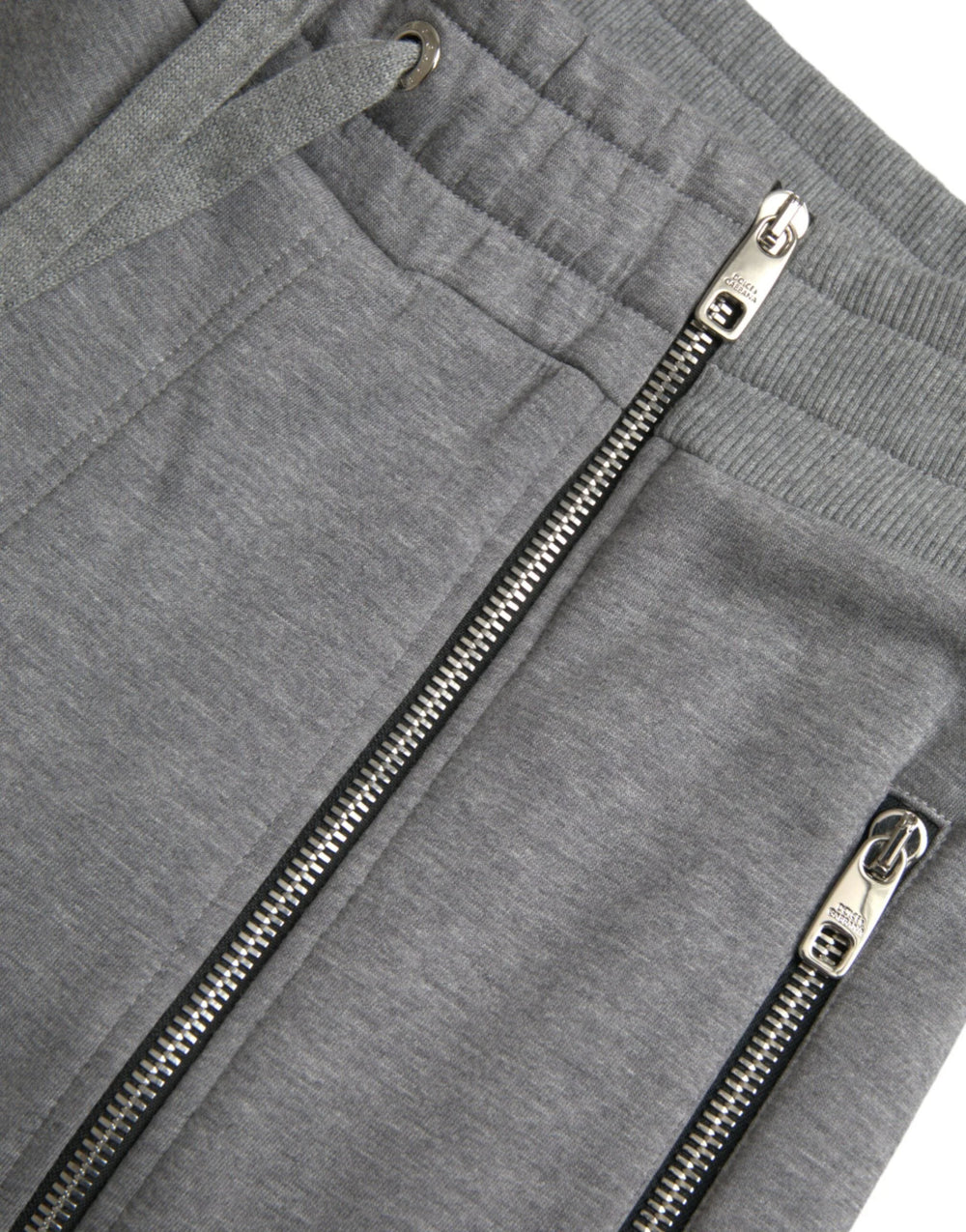 Dolce & Gabbana Gray Cotton Jogger Skinny Sweatpants Pants - IT48 | M - Joggers