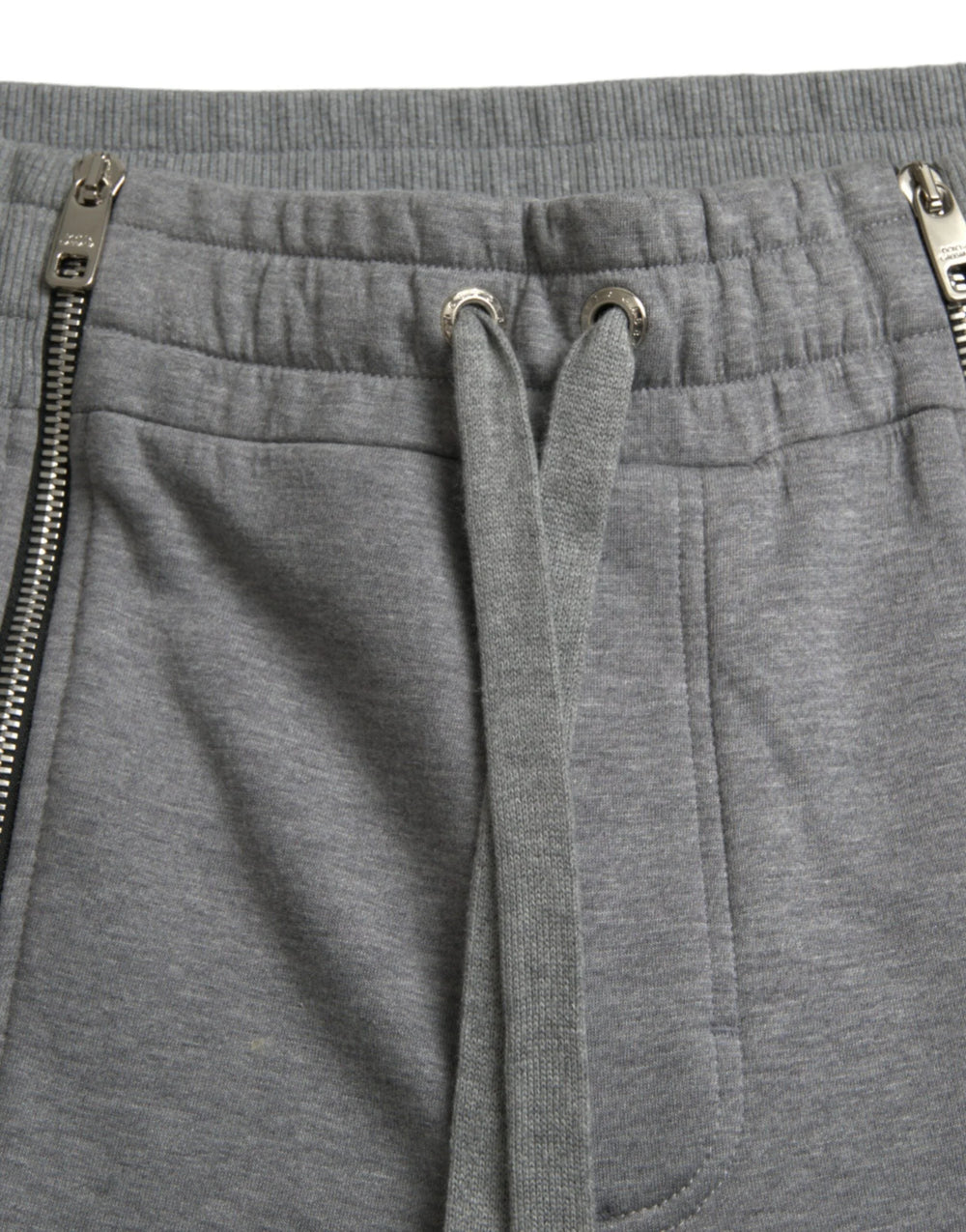 Dolce & Gabbana Gray Cotton Jogger Skinny Sweatpants Pants - IT48 | M - Joggers