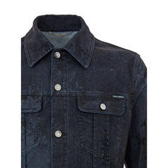 Mini-jupe en coton gris Dolce & Gabbana - IT56 | 3XL