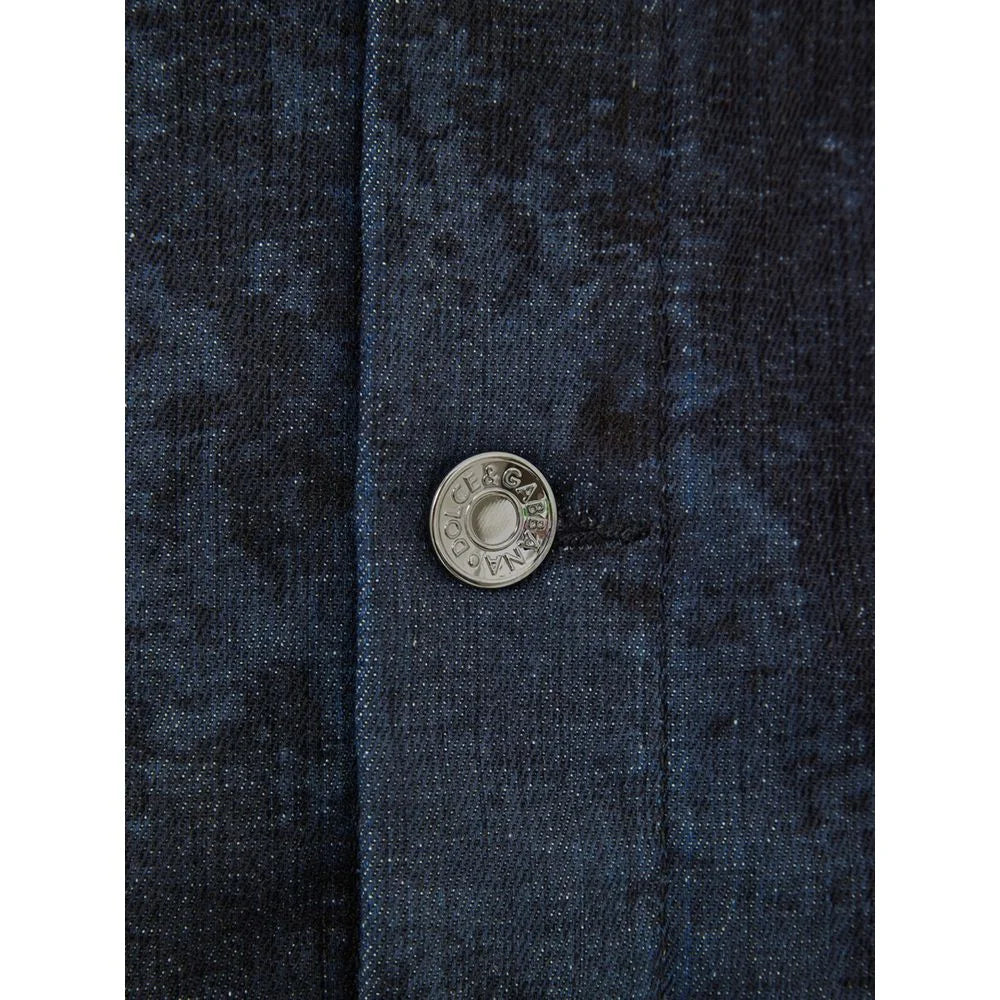 Mini-jupe en coton gris Dolce & Gabbana - IT56 | 3XL